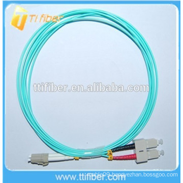 50/125um OM3 Duplex SC/LC Fiber Optic Patch Cable